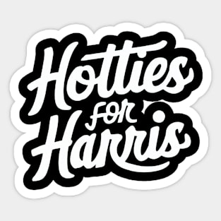Hotties for harris Sticker